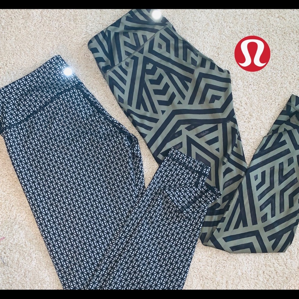 Lot Of Two Lululemon Leggings 10